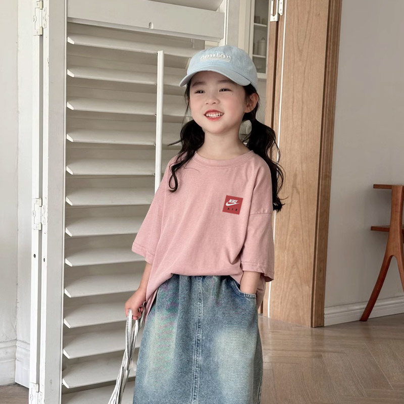 【90-160cm】絶対欲しい おしゃれ 快適 トレンド  女の子 半袖Ｔシャツ