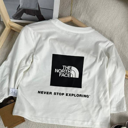 【90-160cm】着回し力抜群 シンプル カジュアル 合わせやすい 長袖Tシャツ