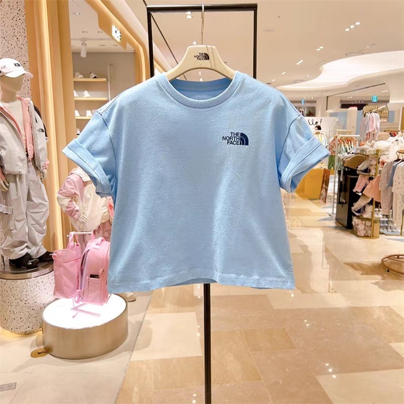【90-160cm】取り入れたい やわらかな素材 爆売れ中 シンプル 女の子 半袖 Ｔシャツ