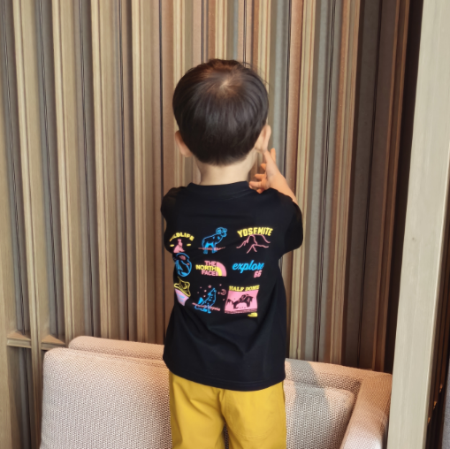 【90-160cm】よく売れる 大注目 カジュアル プリント 着やすい 半袖 Ｔシャツ