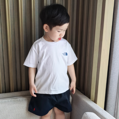 【90-160cm】よく売れる 大注目 カジュアル プリント 着やすい 半袖 Ｔシャツ