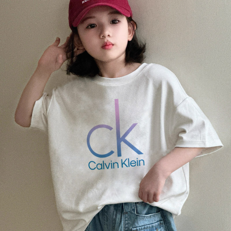 【90-160cm】話題沸騰中  大活躍 シンプル 合わせやすい 女の子 半袖 Ｔシャツ