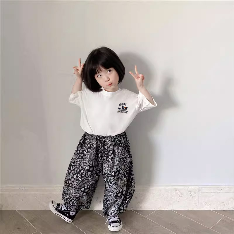 【90-160cm】お気に入り 取り入れたい 可愛い 着やすい 女の子 半袖 Ｔシャツ