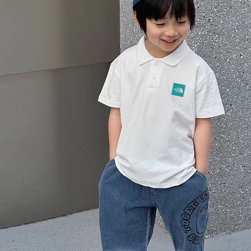 【90-170cm】今季も大注目 大活躍 トレンド 着やすい POLOネック 男の子 半袖 Ｔシャツ