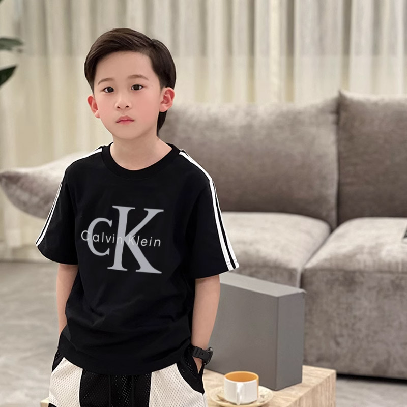 【80-160cm】着回し力抜群 大活躍 カジュアル シンプル 着やすい 男の子 半袖 Ｔシャツ
