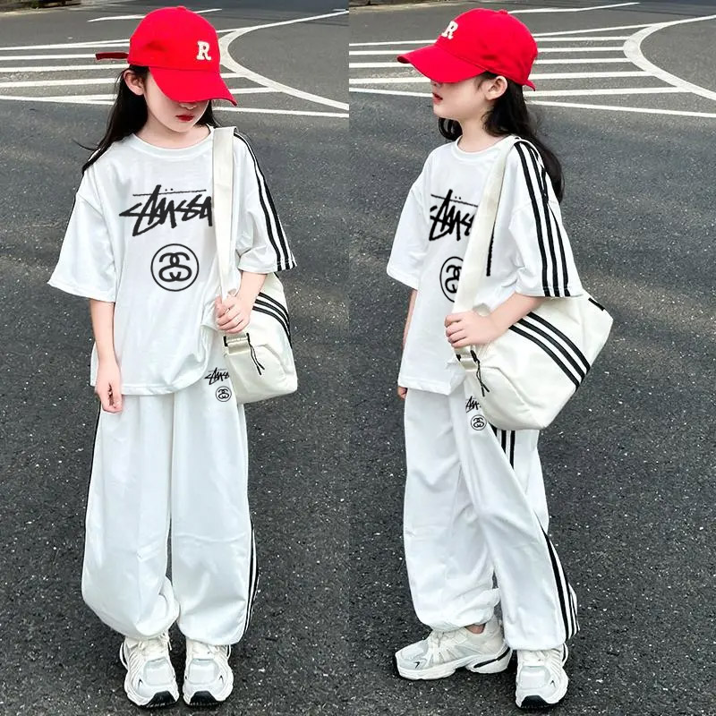 【100-150cm】オシャレ度高め シンプル 着やすい 快適 女の子 半袖 Ｔシャツ
