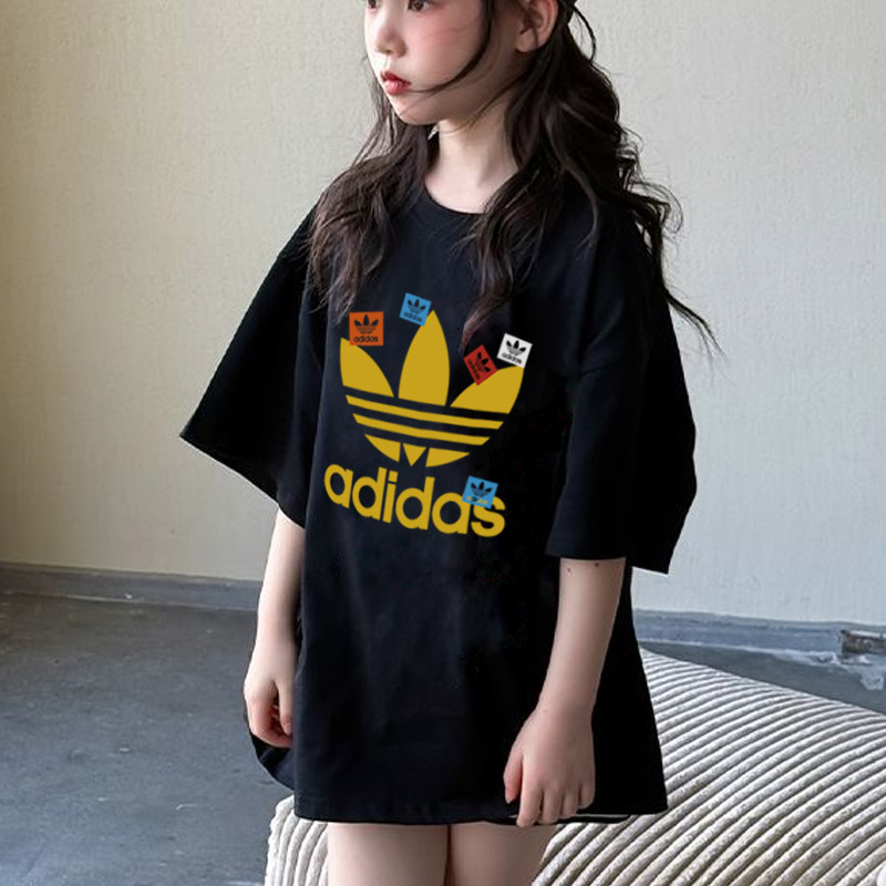 【90-160cm】好感度100% 大活躍 トレンド 合わせやすい 女の子 半袖 Tシャツ