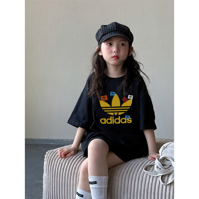 【90-160cm】好感度100% 大活躍 トレンド 合わせやすい 女の子 半袖 Tシャツ