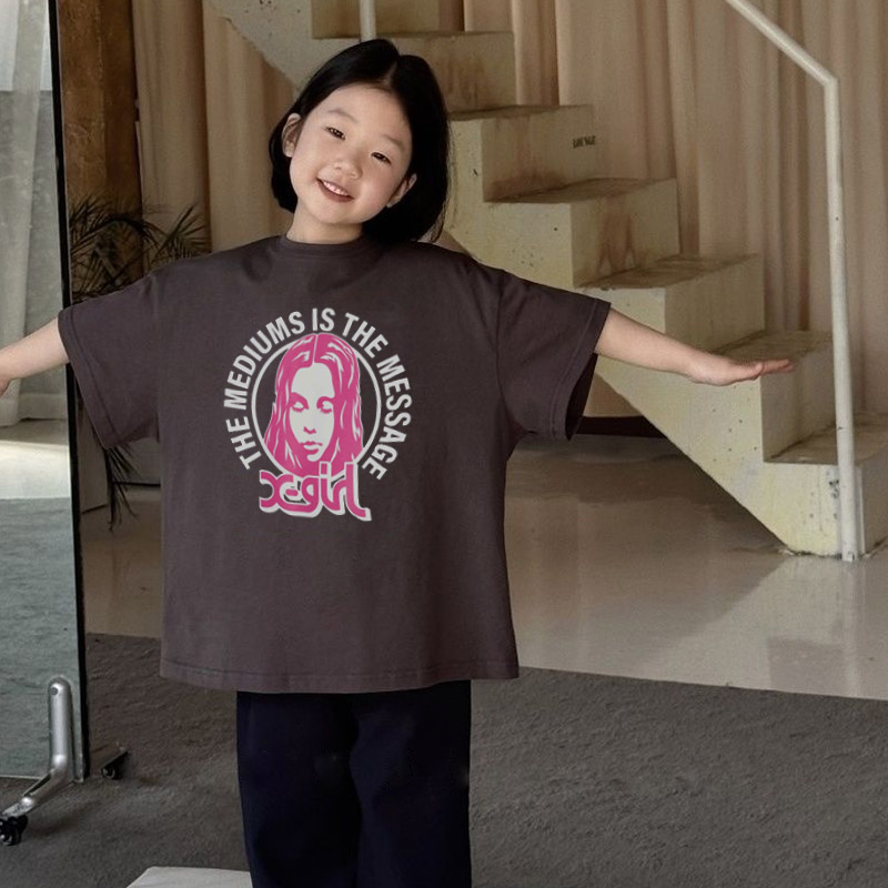 【90-160cm】最愛の一着 売れ筋 おしゃれ 快適 合わせやすい 女の子 半袖 Ｔシャツ