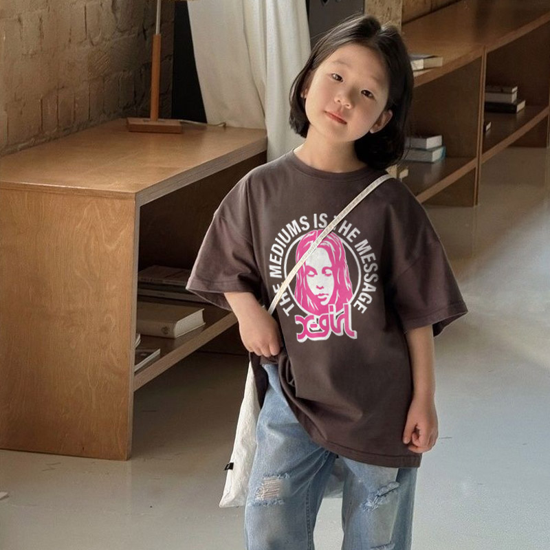 【90-160cm】最愛の一着 売れ筋 おしゃれ 快適 合わせやすい 女の子 半袖 Ｔシャツ