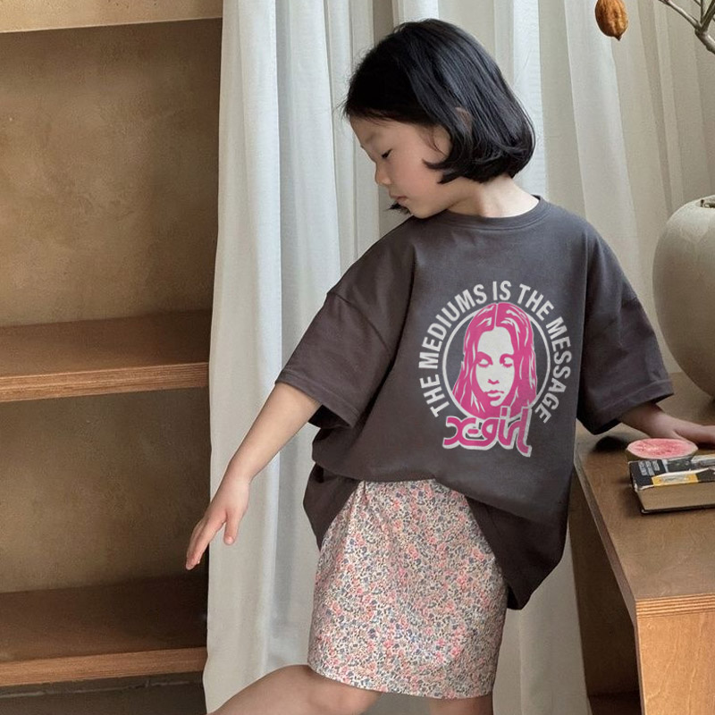 【90-160cm】最愛の一着 売れ筋 おしゃれ 快適 合わせやすい 女の子 半袖 Ｔシャツ