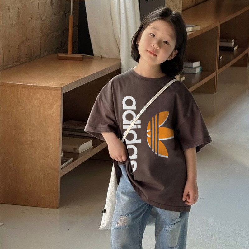 【90-160cm】絶対欲しい 大人気 おしゃれ ユニーク 合わせやすい 女の子 半袖 Tシャツ