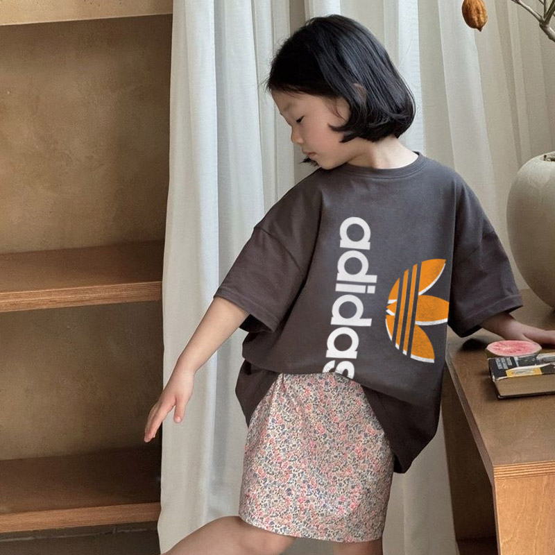 【90-160cm】絶対欲しい 大人気 おしゃれ ユニーク 合わせやすい 女の子 半袖 Tシャツ