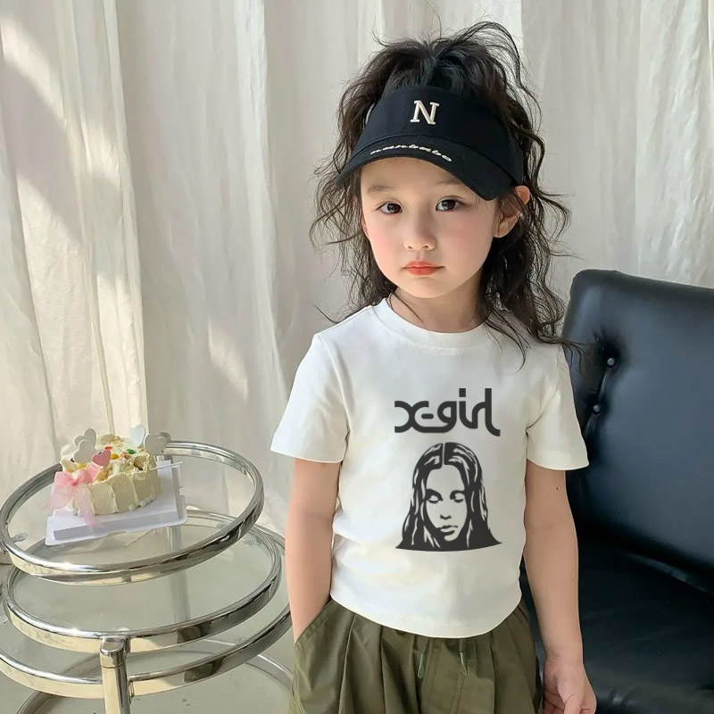 【90-150cm】おしゃれキッズ必見 売れ筋 おしゃれ カジュアル 女の子 半袖 Tシャツ