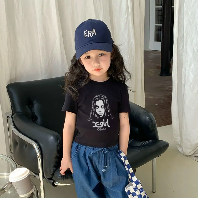 【90-150cm】おしゃれキッズ必見 売れ筋 おしゃれ カジュアル 女の子 半袖 Tシャツ