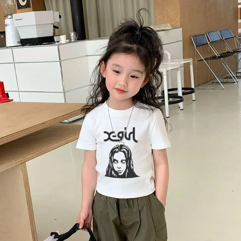 【90-150cm】おしゃれキッズ必見 売れ筋 おしゃれ カジュアル 女の子 半袖 Tシャツ