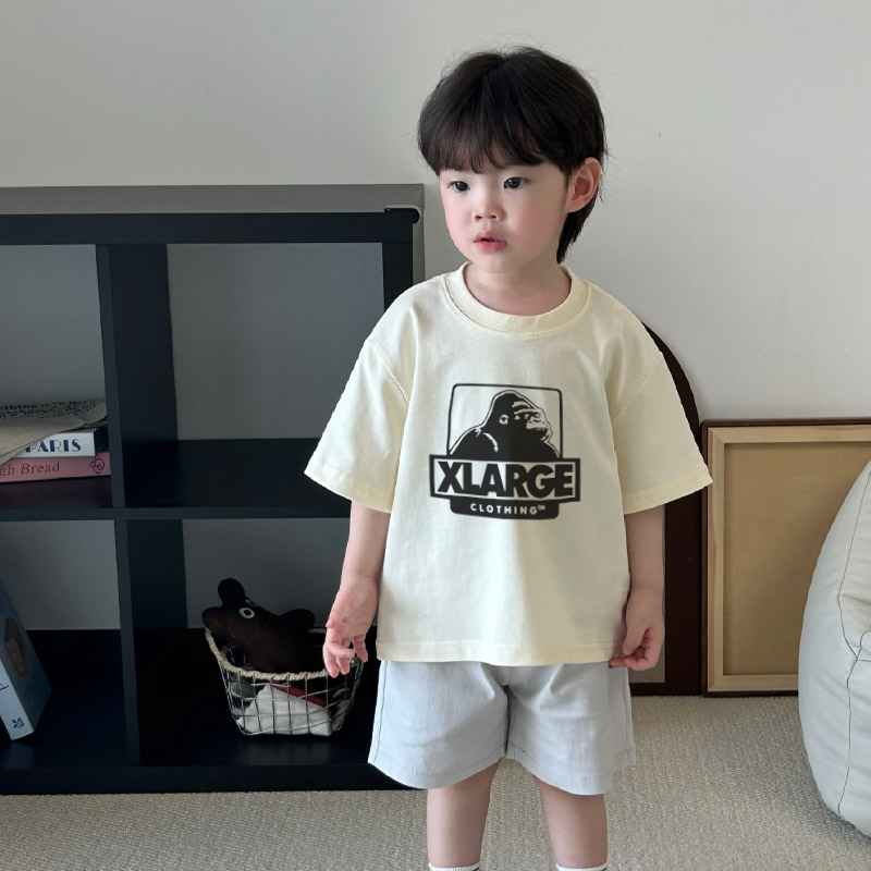 【90-150cm】絶対後悔しない 大人気 カジュアル 合わせやすい 男の子 半袖 Tシャツ