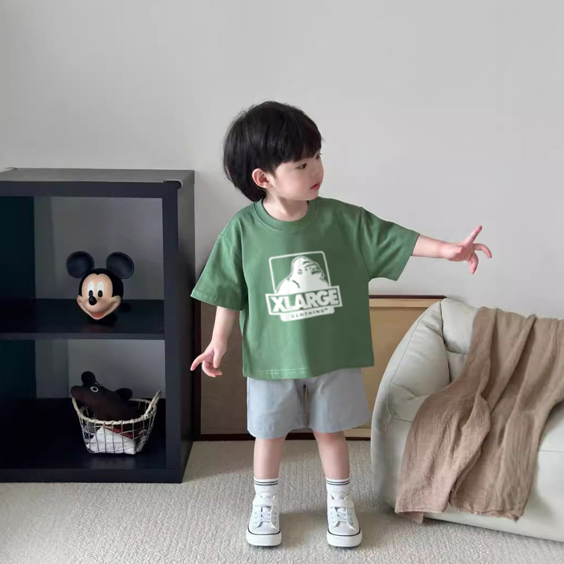 【90-150cm】絶対後悔しない 大人気 カジュアル 合わせやすい 男の子 半袖 Tシャツ