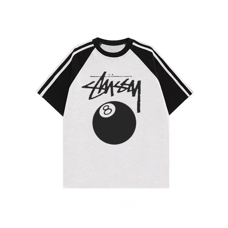 【110-160cm】目を奪われる 注目度UP 快適 配色 合わせやすい 半袖 Tシャツ