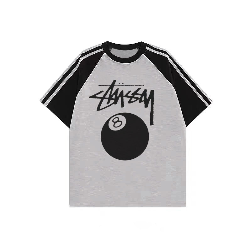 【110-160cm】目を奪われる 注目度UP 快適 配色 合わせやすい 半袖 Tシャツ