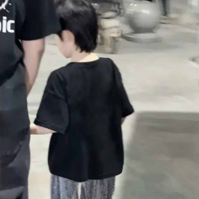 【90-150cm】好感度100％  爆売れ中 カジュアル トレンド  男女限らず 半袖 Ｔシャツ