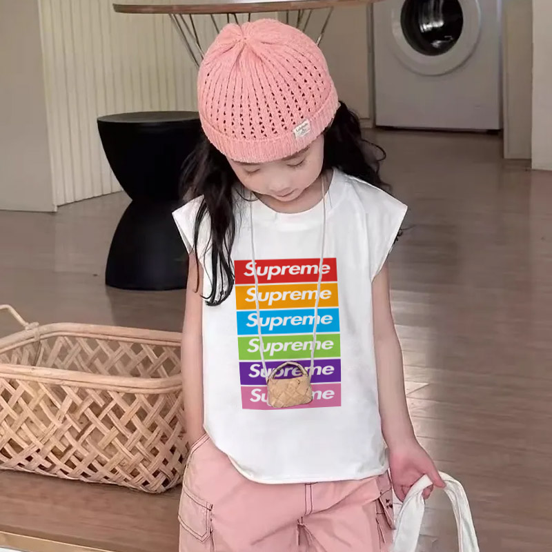 【90-160cm】存在感アップ  大活躍 トレンド  合わせやすい 女の子 タンクトップ