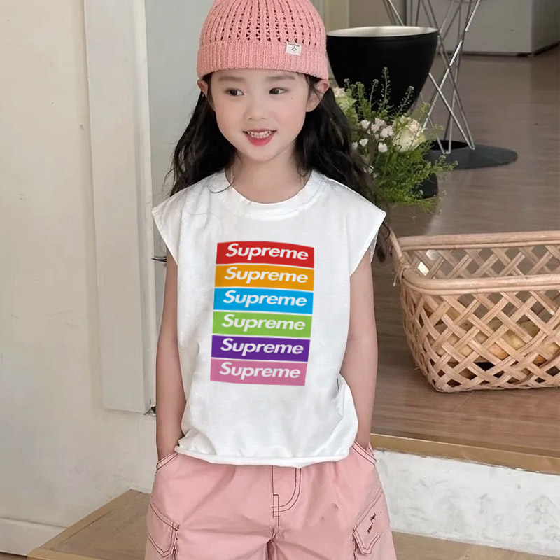 【90-160cm】存在感アップ  大活躍 トレンド  合わせやすい 女の子 タンクトップ