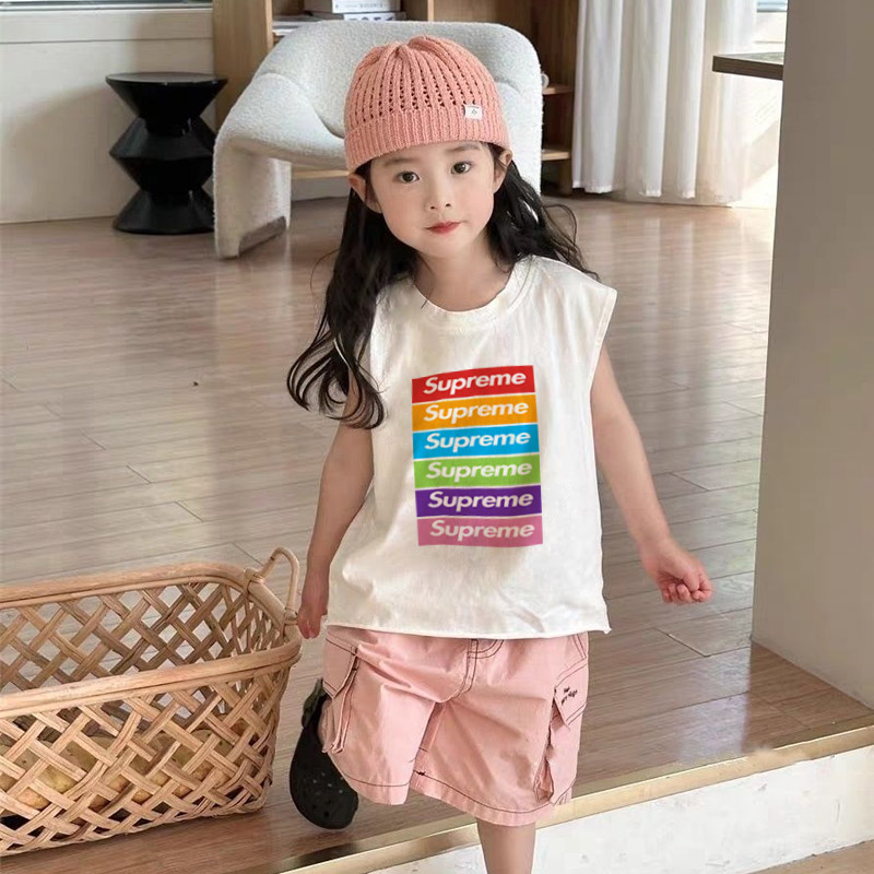 【90-160cm】存在感アップ  大活躍 トレンド  合わせやすい 女の子 タンクトップ