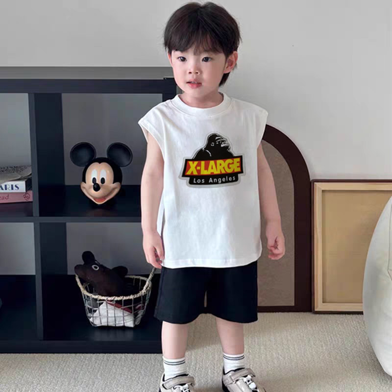 【90-160cm】コンフォート感抜群 大注目 カジュアル 快適 男の子 タンクトップ