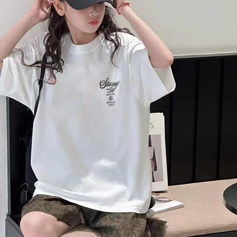 【90-160cm】人気爆発中 爆売れ中 ゆったり カジュアル 女の子 半袖 Tシャツ