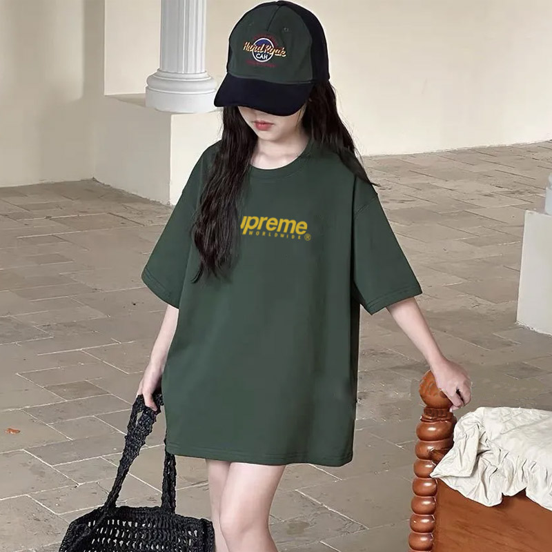 【90-160cm】取り入れたい 大注目 カジュアル ユニーク 女の子 半袖 Ｔシャツ