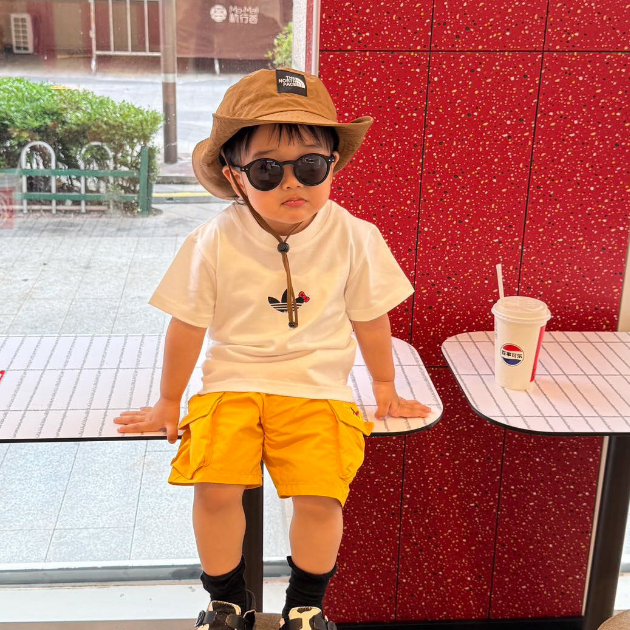 【90-150cm+親サイズ】売り切れ必至 カートゥーン 可愛い 合わせやすい 親子ペア 半袖 Ｔシャツ