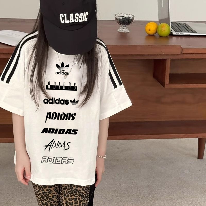 【100-150cm】存在感アップ  デザイン満点 おしゃれ カジュアル 女の子 半袖 Ｔシャツ