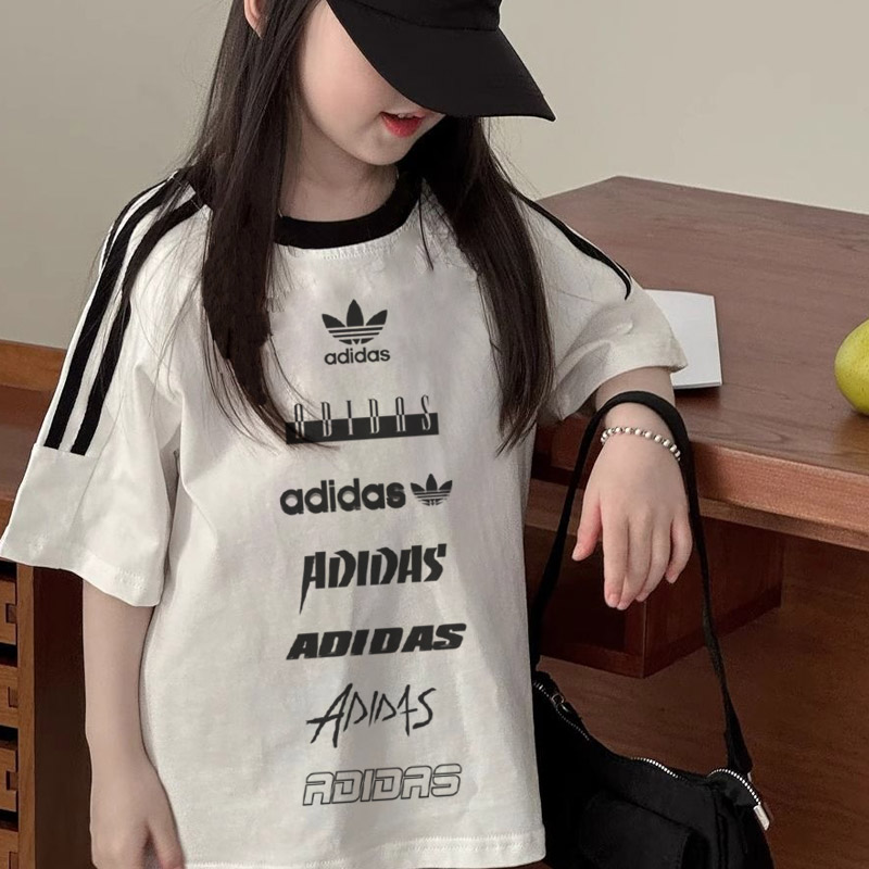 【100-150cm】存在感アップ  デザイン満点 おしゃれ カジュアル 女の子 半袖 Ｔシャツ