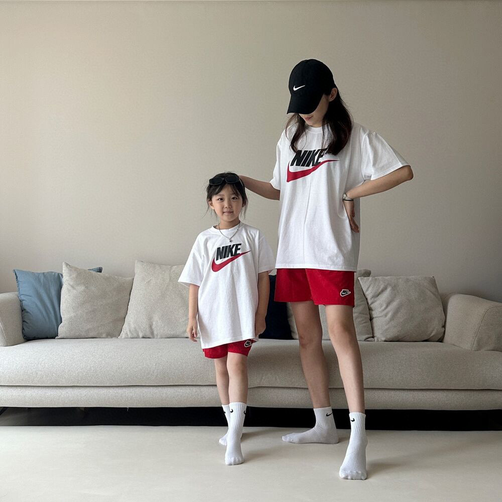 【90-160cm+親サイズ】好感度100％  大人気 カジュアル 着やすい 親子ペア 半袖 Ｔシャツ