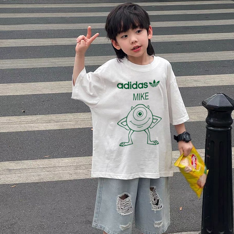 【90-160cm】リラックス感ある 大活躍 カジュアル デザイン満点 男の子 半袖 Ｔシャツ