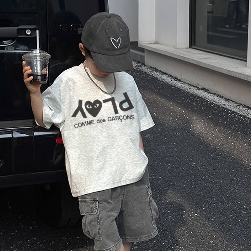 【90-160cm】存在感アップ  大活躍 カジュアル 合わせやすい 男の子 半袖 Ｔシャツ