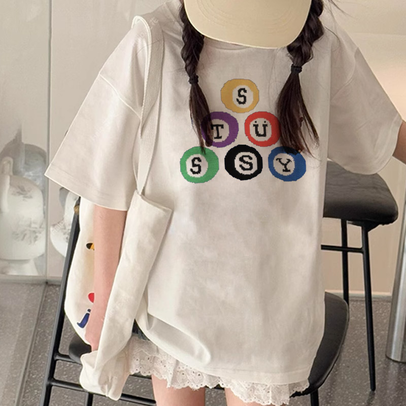 【90-160cm】オシャレ度高め 売れ筋 カジュアル トレンド 女の子 半袖 Ｔシャツ
