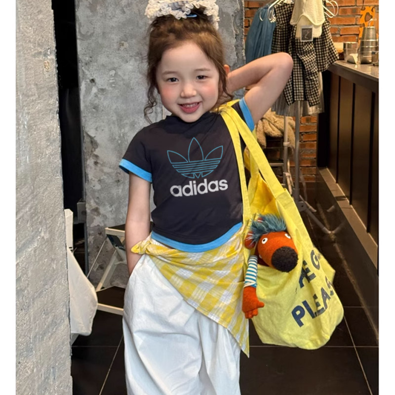 【90-150cm】毎日着たくなる 好感度UP おしゃれ 可愛い レイヤード 女の子 半袖 Tシャツ