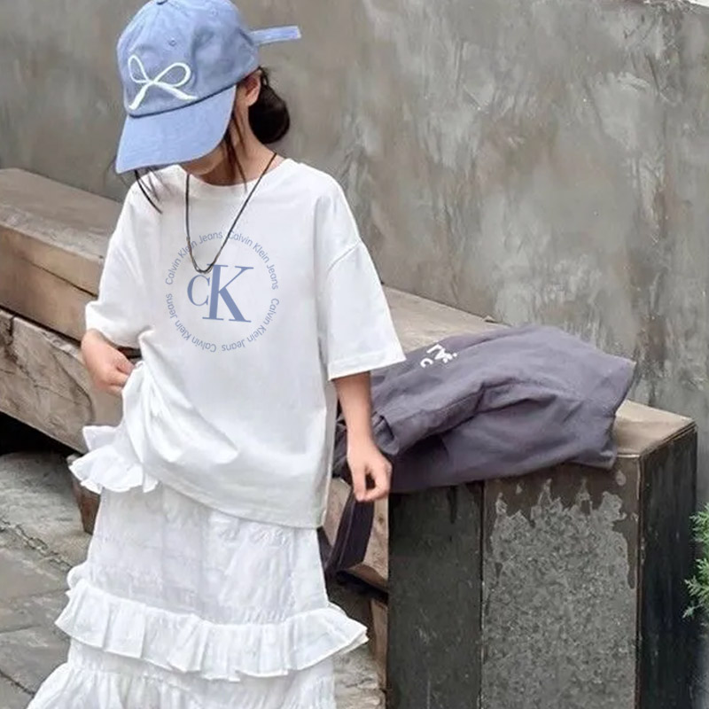【90-160cm】よく売れる 大活躍 カジュアル シンプル 女の子 半袖 Ｔシャツ