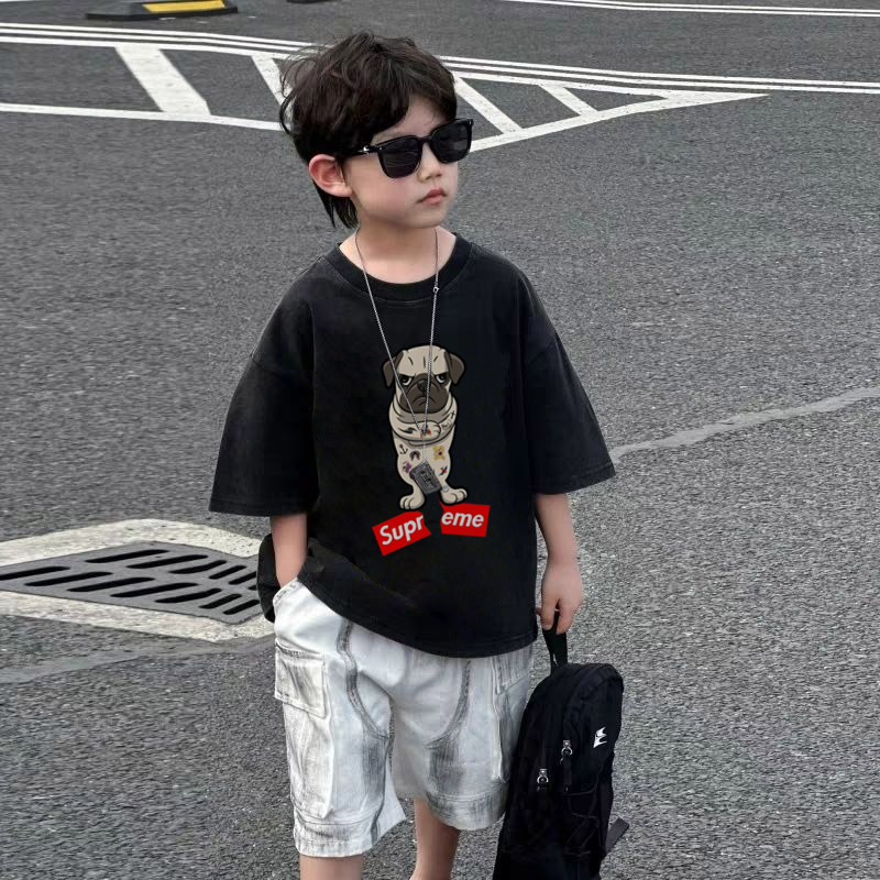 【90-160cm】元気いっぱい 売れ筋 カジュアル 合わせやすい 男の子 半袖 Ｔシャツ