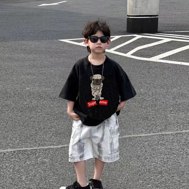 【90-160cm】元気いっぱい 売れ筋 カジュアル 合わせやすい 男の子 半袖 Ｔシャツ