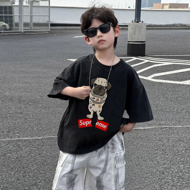 【90-160cm】元気いっぱい 売れ筋 カジュアル 合わせやすい 男の子 半袖 Ｔシャツ