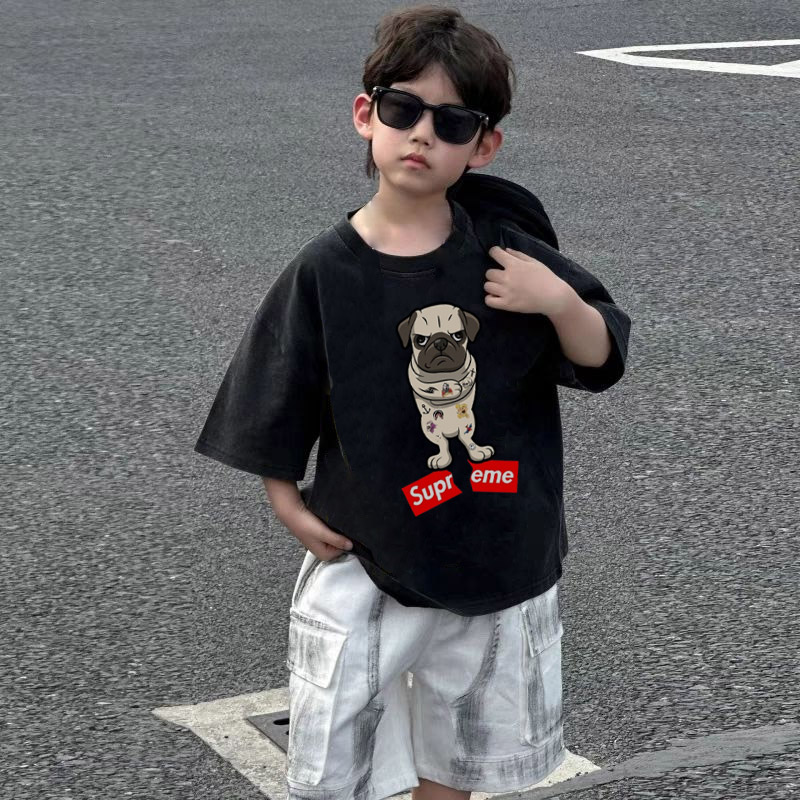 【90-160cm】元気いっぱい 売れ筋 カジュアル 合わせやすい 男の子 半袖 Ｔシャツ