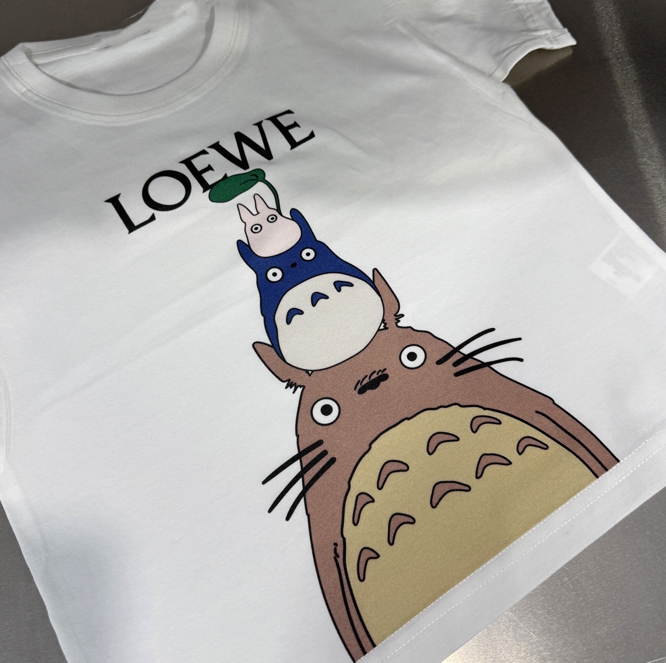 【90-160cm】絶対見逃さないで カジュアル カートゥーン 快適な着心地 半袖 Ｔシャツ