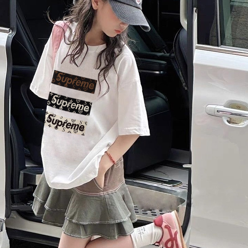 【90-160cm】オシャレ度高め 爆売れ中 おしゃれ スタイリッシュ 女の子 半袖 Tシャツ
