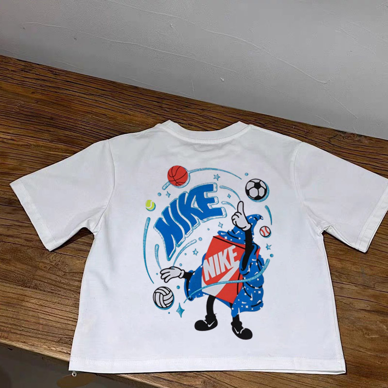 【90-160cm】元気いっぱい 売れ筋  カジュアル トレンド 着やすい 男女限らず 半袖 Ｔシャツ