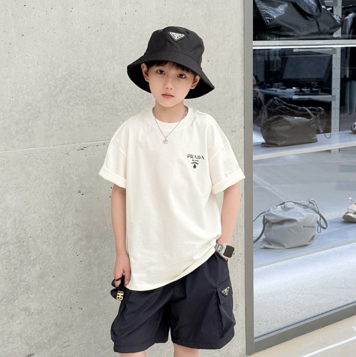 【90-160cm】絶対後悔しない 品質満点 シンプル カジュアル 合わせやすい 半袖 Ｔシャツ