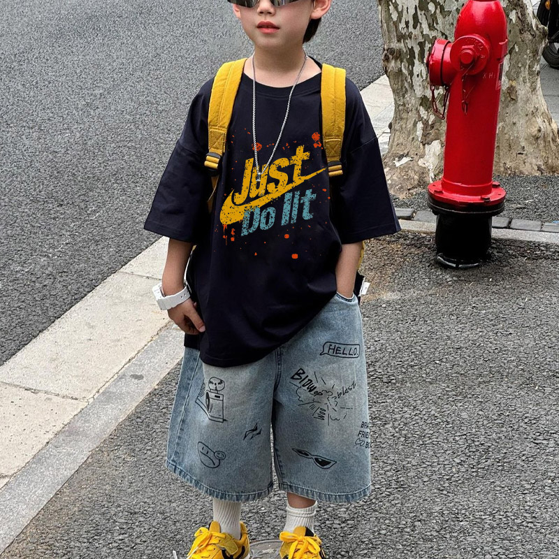 【90-160cm】おしゃれキッズ必見 おすすめ カジュアル カッコイイ 男の子 半袖 Tシャツ