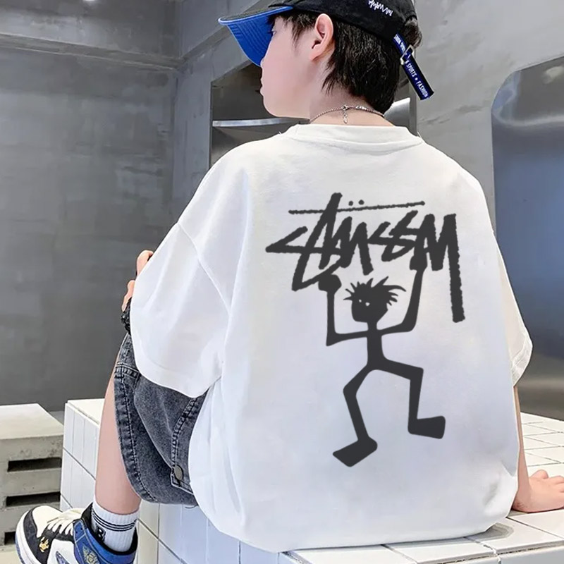 【90-160cm】話題沸騰中 大人気 カジュアル 合わせやすい 男の子 半袖 Ｔシャツ
